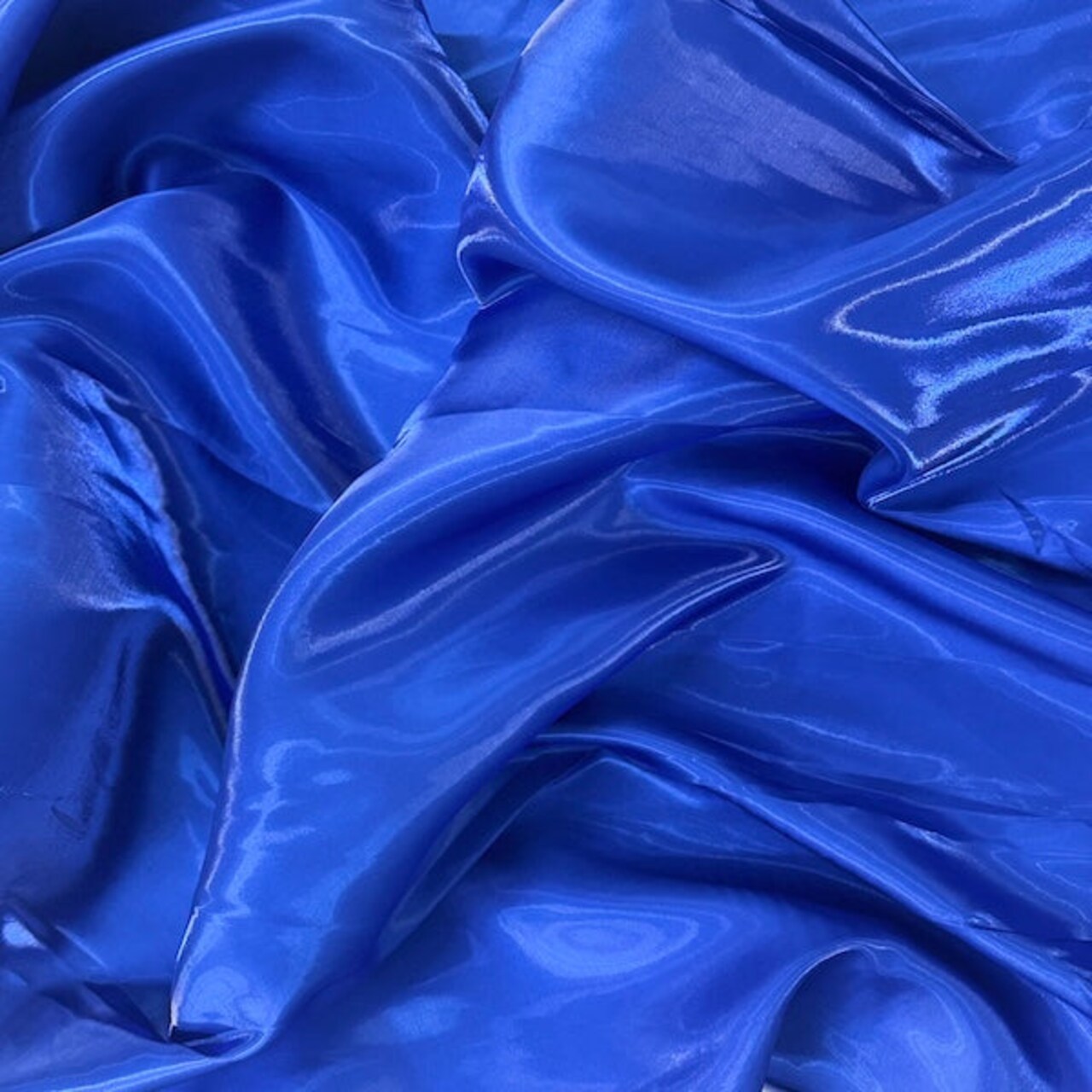 1 Yard Crystalized Reflective Liquid Bridal Satin Fabric Shimmering Polyester Material 59/60 Inch Width